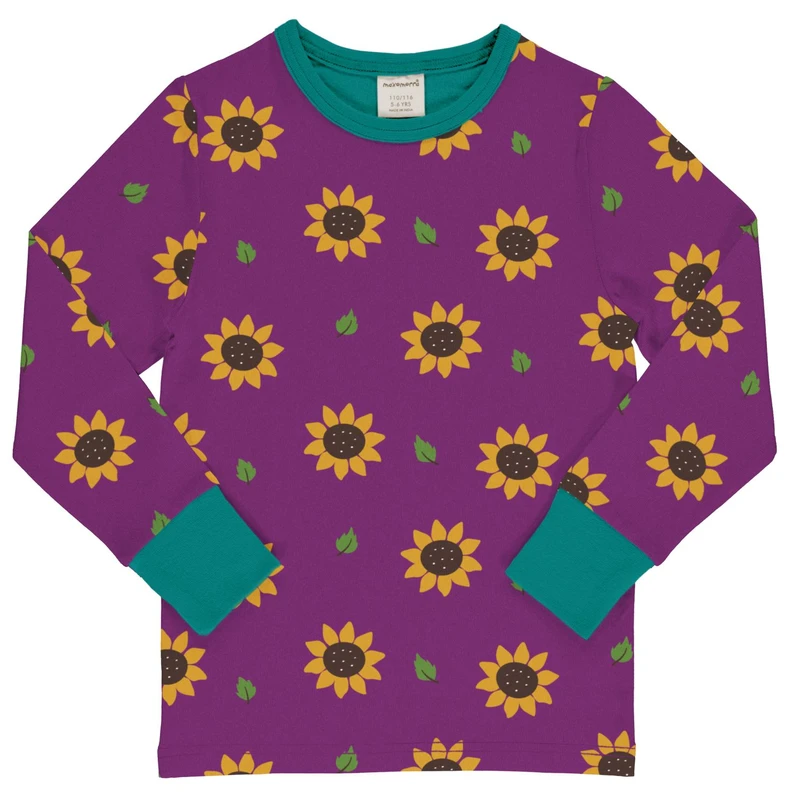 Maxomorra - top ls, sunflower Maxomorra - top ls, sunflower - Afbeelding 1
