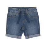 Villervalla - capri short, indigo wash