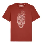 Aardvarks of Anarchy - T-shirt, earthy red, skull idea