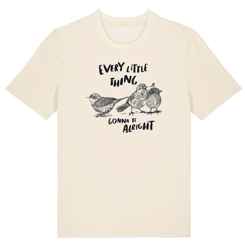 Aardvarks of Anarchy - T-shirt, natural, 3 little birds Aardvarks of Anarchy - T-shirt, natural, 3 little birds - Afbeelding 1