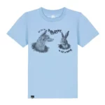 Lion of Leisure - T-shirt, blue soul, fox & hare