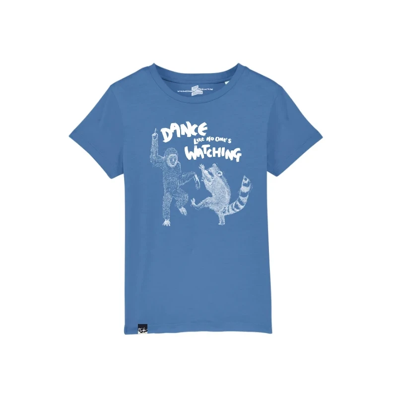 Lion of Leisure - T-shirt, bright blue, raccoon Lion of Leisure - T-shirt, bright blue, raccoon - Afbeelding 1