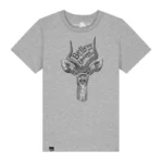 Lion of Leisure - T-shirt, grey melange, antilope