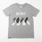 Lion of Leisure - T-shirt, grey melange, beetles