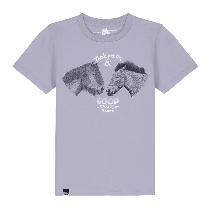 Lion of Leisure - T-shirt, lavender, ponies Lion of Leisure - T-shirt, lavender, ponies - Afbeelding 1