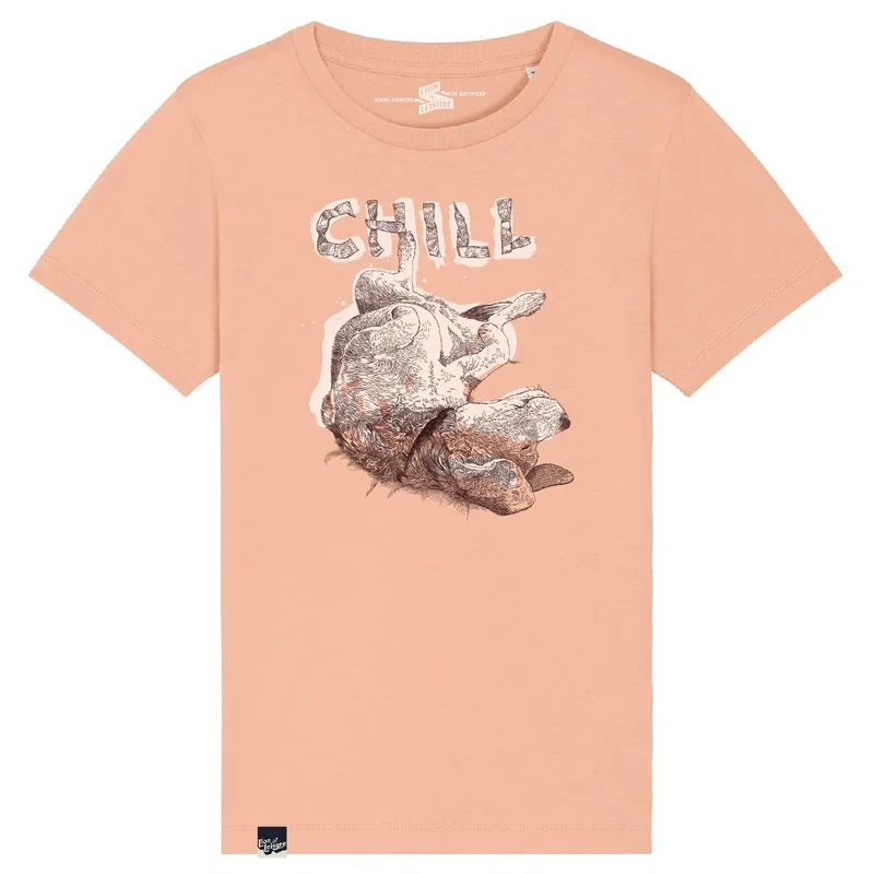 Lion of Leisure - T-shirt, peach, beagle Lion of Leisure - T-shirt, peach, beagle - Afbeelding 1